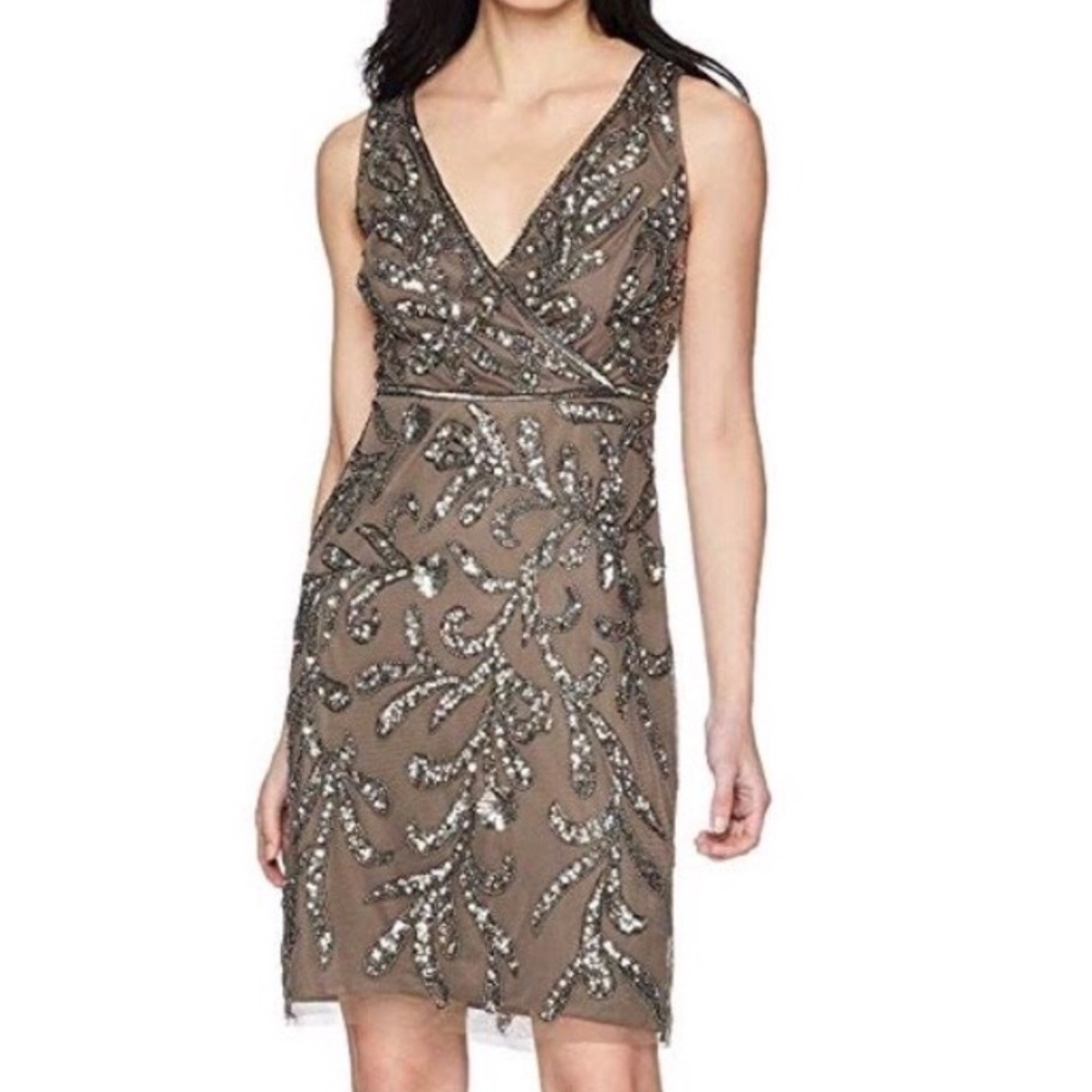 Gorgeous NWT beaded dress.